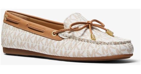 michael kors sutton peanut|Sutton Leather Moccasin .